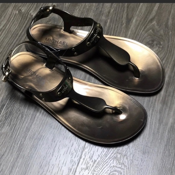 Michlael Kors bronze/gold jelly Sandals 🌟 size 8 - Picture 2 of 8